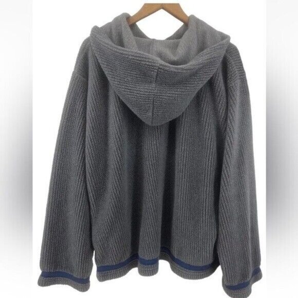 Visions Resortwear Men's Hooded Sweater Sz XL Mickey Mouse Orlando Florida Gray - Picture 4 of 11